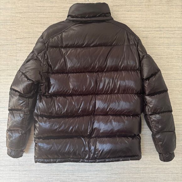 Montcler Men’s Black Down Coat Jacket size 5 Ronier Giubbutto Zind 16 3710 - Picture 2 of 11